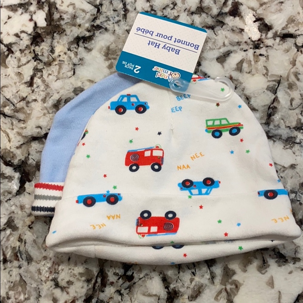 2 pack baby hat
